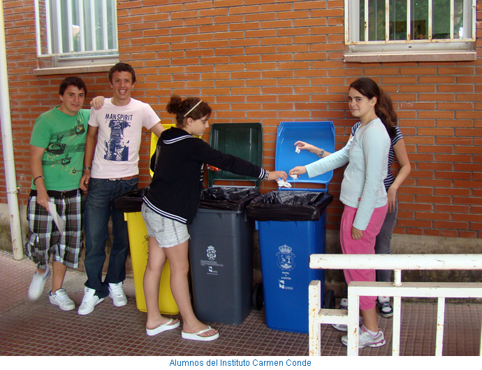 Alumnos del Instituto Carmen Conde