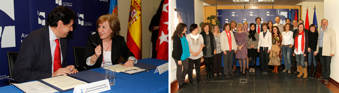 Un momento del acto
