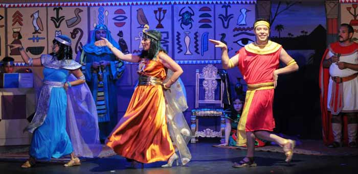 Escena de La Corte del Faraón