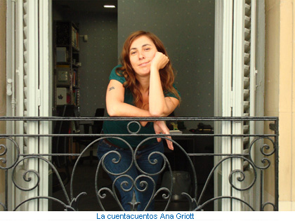 La cuentacuentos Ana Griott