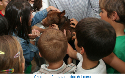 Chocolate fue la atracción del curso