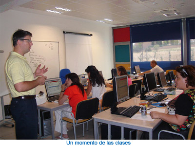Un momento de las clases