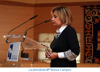 La periodista María Teresa Campos