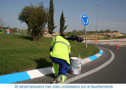 38 desempleados han sido contratados por el Ayuntamiento
