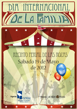 Cartel del día de la familia