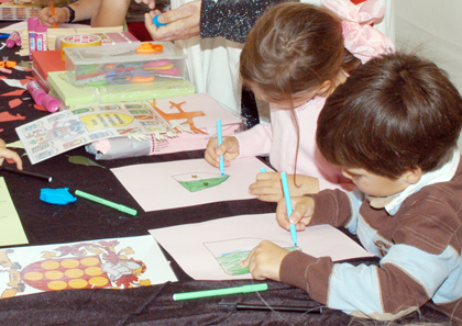Niños en actividad de la concejalía