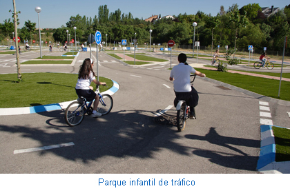 Parque infantil de tráfico