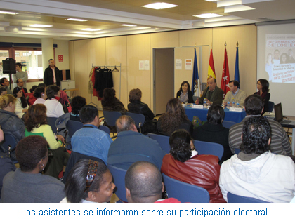 Los asistentes se informaron sobre su participación electoral