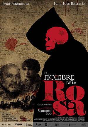 Cartel El Nombre de la Rosa