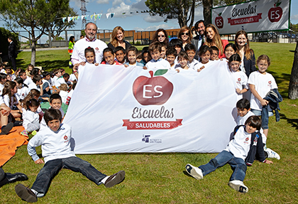 Con uno de los colegios ganadores