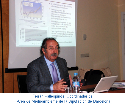 Ferrán Vallespinós, Coordinador del Área de Medioambiente de la Diputación de Barcelona