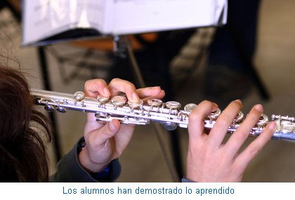 Los alumnos han demostrado lo aprendido