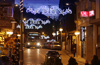 Iluminación de Navidad