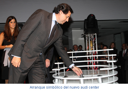 Arranque simbólico del nuevo audi center