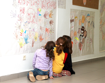 Talleres de sensibilización en varios colegios