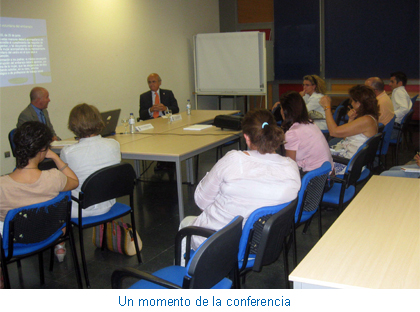 Un momento de la conferencia