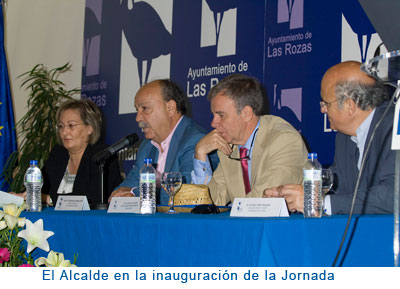 El Alcalde en la inauguración de la Jornada