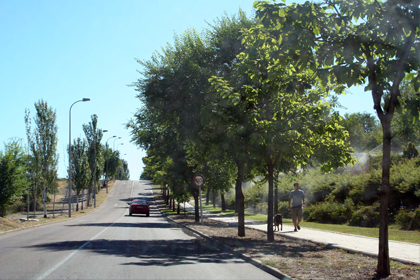 Imagen de la calle Comunidad de Aragón en Las Rozas