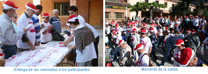 Más de 500 participantes acuden a la Marcha Popular de Mayores de Las Rozas
