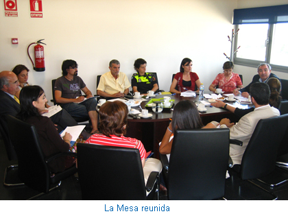 La Mesa reunida