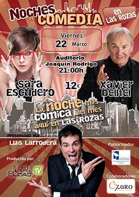 Cartel Noches de Comedia