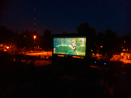 Cine al aire libre