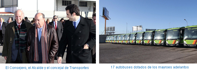 nueva flota de autobuses