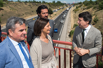 Presidentes y alcaldes en la zona