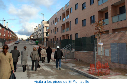 Visita a los pisos de El Montecillo