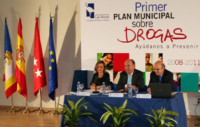 Un momento de la presentación del Plan Municipal contra las drogas