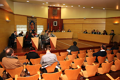 Un momento del Pleno