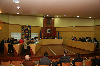 Un momento del Pleno