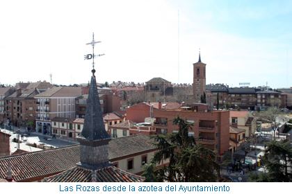 Las Rozas desde la azotea del Ayuntamiento