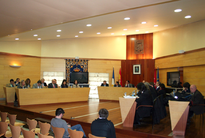 Un momento del pleno