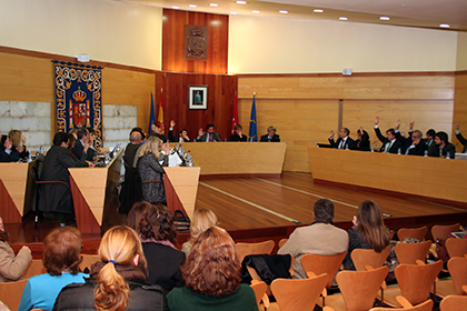 Votación en el Pleno