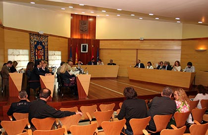 Un momento del Pleno