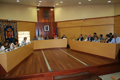 Un momento del Pleno