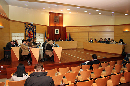 Un momento del Pleno