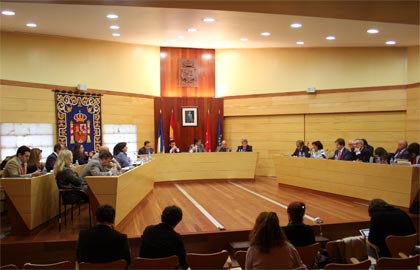 Un momento del Pleno