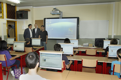 Los alumnos se someten a una prueba online