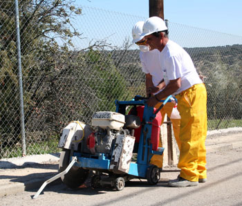 Operarios inician las obras de acondicionamiento
