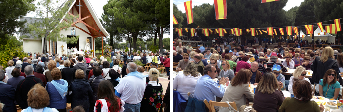 Las Rozas celebró un año más la romería de la Virgen del Retamar 