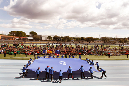 Actividad deportiva en Navalcarbón