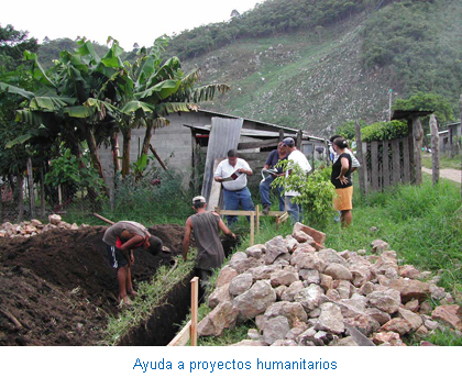 Ayuda a proyectos humanitarios