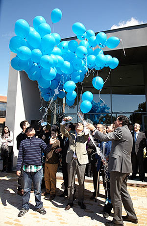 Suelta de globos