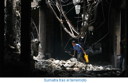 Sumatra tras el terremoto