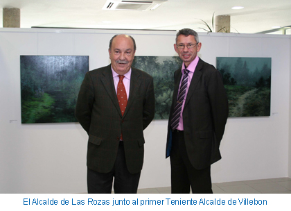 El Alcalde de Las Rozas junto al primer Teniente Alcalde de Villebon