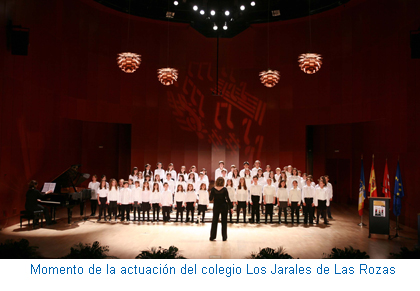 La zona noroeste participó con 25 colegios en el 16º certamen escolar de villancicos de Las Rozas | Ayuntamiento de Las Rozas Madrid
