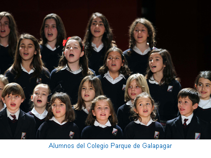 Alumnos del Colegio Parque de Galapagar
