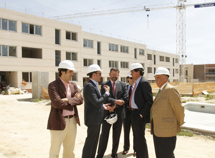 Visita obras pisos Marazuela